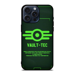 FALLOUT VAULT TEC GAMES  iPhone 15 Pro Max Case Cover
