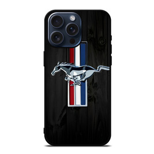 FORD MUSTANG WOOD EMBLEM iPhone 15 Pro Max Case Cover FORD MUSTANG WOOD EMBLEM iPhone 15 Pro Max Case Cover