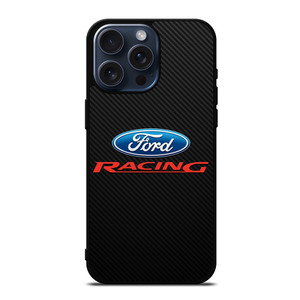 FORD RACING CARBON EMBLEM iPhone 15 Pro Max Case Cover FORD RACING CARBON EMBLEM iPhone 15 Pro Max Case Cover