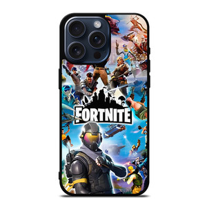 FORTNITE CHARACTERS LOGO  iPhone 15 Pro Max Case Cover