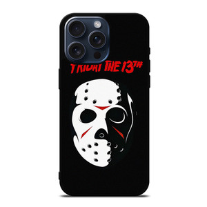 FRIDAY 13 JASON VOORHEES MASK iPhone 15 Pro Max Case Cover FRIDAY 13 JASON VOORHEES MASK iPhone 15 Pro Max Case Cover