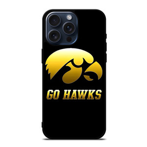 GO IOWA HAWKS FOOTBALL  iPhone 15 Pro Max Case Cover