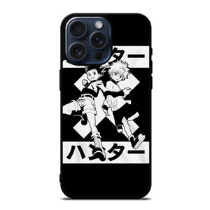 GON FREECSS KILLUA ZOLDYCK HUNTER X HUNTER  iPhone 15 Pro Max Case Cover