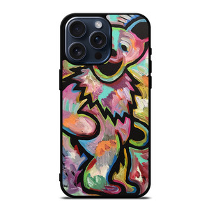 GRATEFUL DEAD BEAR ART  iPhone 15 Pro Max Case Cover