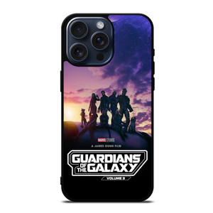 GUARDIANS OF THE GALAXY VOL 3 POSTER  iPhone 15 Pro Max Case Cover