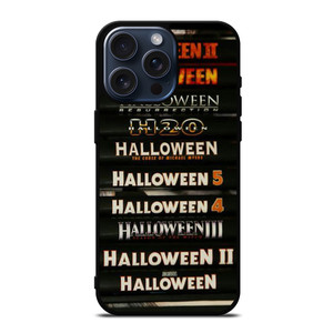 HALLOWEEN MOVIE BLU RAY COLLECTION  iPhone 15 Pro Max Case Cover