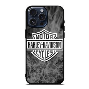 HARLEY DAVIDSON MOTORCYCLES SMOKE LOGO  iPhone 15 Pro Max Case Cover HARLEY DAVIDSON MOTORCYCLES SMOKE LOGO  iPhone 15 Pro Max Case Cover