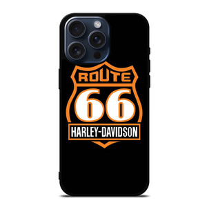 HARLEY DAVIDSON ROUTE 66 SIGN  iPhone 15 Pro Max Case Cover
