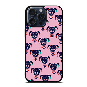 HARLEY QUINN PINK PATTERN iPhone 15 Pro Max Case Cover HARLEY QUINN PINK PATTERN iPhone 15 Pro Max Case Cover
