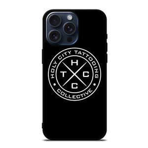 HOLY CITY TATTOOING BADGE iPhone 15 Pro Max Case Cover HOLY CITY TATTOOING BADGE iPhone 15 Pro Max Case Cover