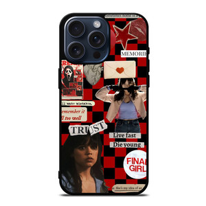 JENNA ORTEGA TARA CARPENTER SCREAM VI COLLAGE iPhone 15 Pro Max Case Cover