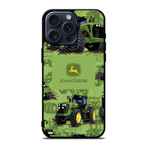 JOHN DEERE TRACTORS PATTERN iPhone 15 Pro Max Case Cover