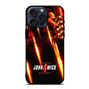 JOHN WICK 4 KEANU REEVES POSTER iPhone 15 Pro Max Case Cover JOHN WICK 4 KEANU REEVES POSTER iPhone 15 Pro Max Case Cover