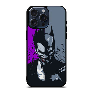 JOKER BATMAN FACE OFF iPhone 15 Pro Max Case Cover