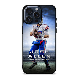 JOSH ALLEN BUFFALO BILLS NFL iPhone 15 Pro Max Case Cover