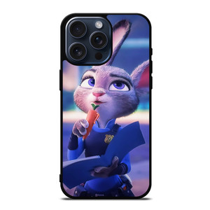 JUDY HOPPS CUTE ZOOTOPIE CARTOON iPhone 15 Pro Max Case Cover