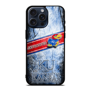 KANSAS UNIVERSITY JAYHAWKS BASKETBALL iPhone 15 Pro Max Case Cover