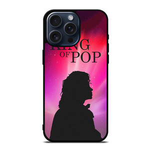 KING OF POP MICHAEL JACKSON SILHOUETTE iPhone 15 Pro Max Case Cover