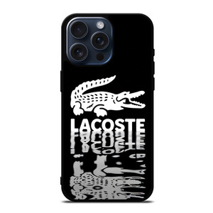 LACOSTE MELTED LOGO iPhone 15 Pro Max Case Cover
