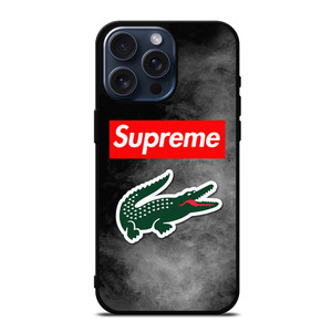 LACOSTE X SUPREME LOGO iPhone 15 Pro Max Case Cover LACOSTE X SUPREME LOGO iPhone 15 Pro Max Case Cover