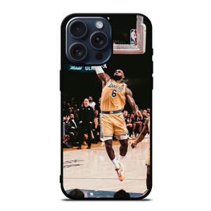 LEBRON JAMES 6 LA LAKERS DUNK iPhone 15 Pro Max Case Cover