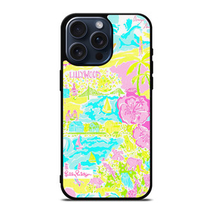LILLY PULITZE LILLYWOOD iPhone 15 Pro Max Case Cover LILLY PULITZE LILLYWOOD iPhone 15 Pro Max Case Cover