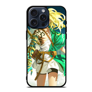 LINK LEGEND OF ZELDA TEARS OF THE KINGDOM iPhone 15 Pro Max Case Cover