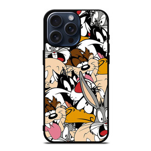 LOONEY TUNES CARTOON CROSSOVER iPhone 15 Pro Max Case Cover