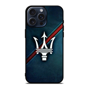 MASERATI ZIPPER LOGO iPhone 15 Pro Max Case Cover