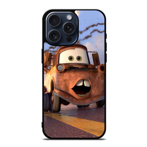 MATER FUNNY FACE CARS iPhone 15 Pro Max Case Cover MATER FUNNY FACE CARS iPhone 15 Pro Max Case Cover