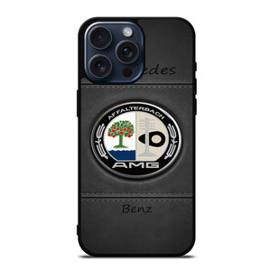 MERCEDES BENZ AFFALTERBACH AMG LEATHER iPhone 15 Pro Max Case Cover MERCEDES BENZ AFFALTERBACH AMG LEATHER iPhone 15 Pro Max Case Cover