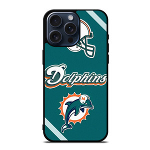 MIAMI DOLPHINS FOOTBALL HELMET LOGO iPhone 15 Pro Max Case Cover MIAMI DOLPHINS FOOTBALL HELMET LOGO iPhone 15 Pro Max Case Cover