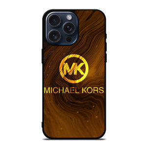 MICHAEL KORS GOLD LOGO iPhone 15 Pro Max Case Cover MICHAEL KORS GOLD LOGO iPhone 15 Pro Max Case Cover