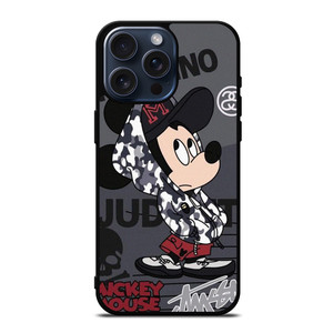 MICKEY MOUSE MOSCHINO iPhone 15 Pro Max Case Cover MICKEY MOUSE MOSCHINO iPhone 15 Pro Max Case Cover