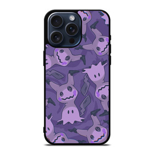 MIMIKYU POKEMON PURPLE iPhone 15 Pro Max Case Cover MIMIKYU POKEMON PURPLE iPhone 15 Pro Max Case Cover