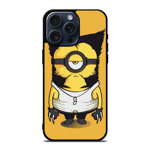 MINION WOLVERINES CARTOON iPhone 15 Pro Max Case Cover MINION WOLVERINES CARTOON iPhone 15 Pro Max Case Cover