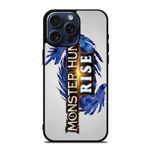 MONSTER HUTER RISE GAMES LOGO iPhone 15 Pro Max Case Cover MONSTER HUTER RISE GAMES LOGO iPhone 15 Pro Max Case Cover