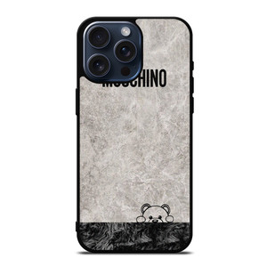 MOSCHINO TOY FUR MARBLE iPhone 15 Pro Max Case Cover MOSCHINO TOY FUR MARBLE iPhone 15 Pro Max Case Cover