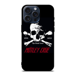 MOTLEY CRUE SKULL SYMBOL iPhone 15 Pro Max Case Cover MOTLEY CRUE SKULL SYMBOL iPhone 15 Pro Max Case Cover