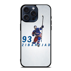 NEW YORK RANGERS MIKA ZIBANEJAD HOCKEY iPhone 15 Pro Max Case Cover