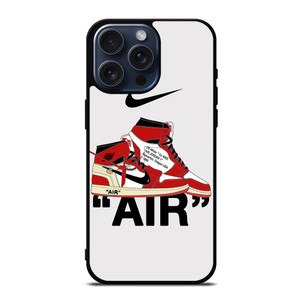 NIKE AIR JORDAN HIGH OFF WHITE iPhone 15 Pro Max Case Cover NIKE AIR JORDAN HIGH OFF WHITE iPhone 15 Pro Max Case Cover