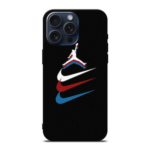 NIKE AIR JORDAN TRIPLE LOGO iPhone 15 Pro Max Case Cover NIKE AIR JORDAN TRIPLE LOGO iPhone 15 Pro Max Case Cover
