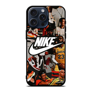 NIKE ATHLETE COLLAGE iPhone 15 Pro Max Case Cover NIKE ATHLETE COLLAGE iPhone 15 Pro Max Case Cover