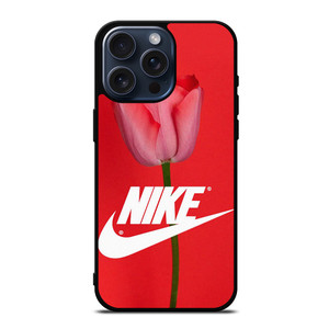 NIKE RED TULIP iPhone 15 Pro Max Case Cover NIKE RED TULIP iPhone 15 Pro Max Case Cover