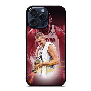 NIKOLA JOKIC DENVER NUGGETS CHAMPIONS iPhone 15 Pro Max Case Cover