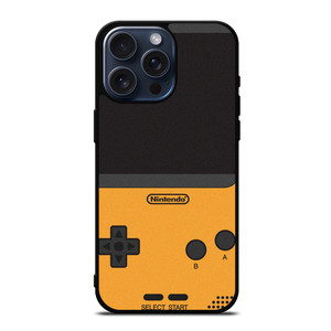 NINTENDO GAME BOY YELLOW iPhone 15 Pro Max Case Cover NINTENDO GAME BOY YELLOW iPhone 15 Pro Max Case Cover