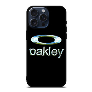 OAKLEY METAL BLACK EMBLEM iPhone 15 Pro Max Case Cover OAKLEY METAL BLACK EMBLEM iPhone 15 Pro Max Case Cover