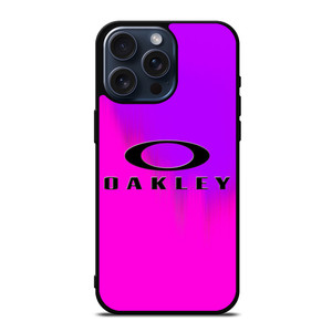 OAKLEY PURPLE LOGO iPhone 15 Pro Max Case Cover OAKLEY PURPLE LOGO iPhone 15 Pro Max Case Cover