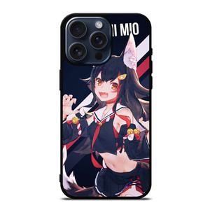 OOKAMI MIO ANIME 2 iPhone 15 Pro Max Case Cover OOKAMI MIO ANIME 2 iPhone 15 Pro Max Case Cover