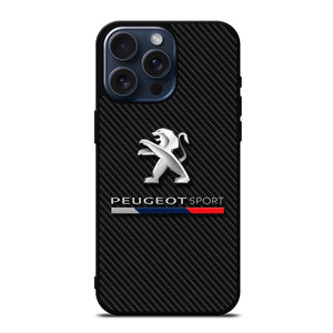 PEUGEOT SPORT CARBON iPhone 15 Pro Max Case Cover PEUGEOT SPORT CARBON iPhone 15 Pro Max Case Cover